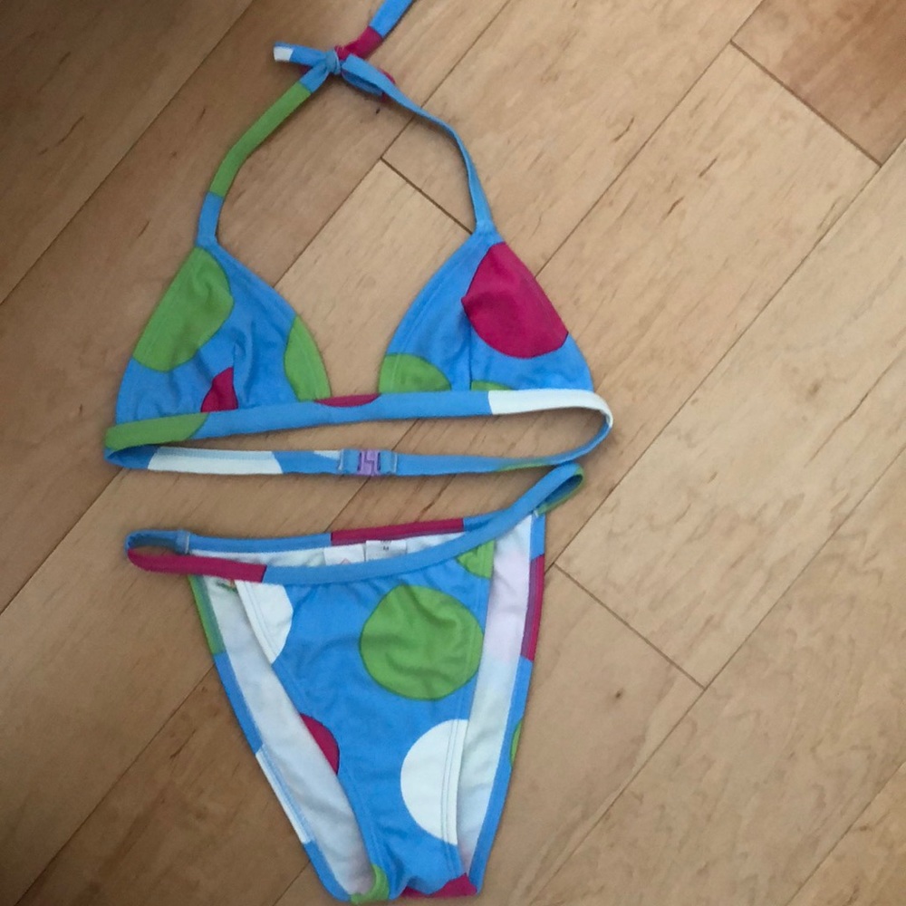 Polka dot bikini